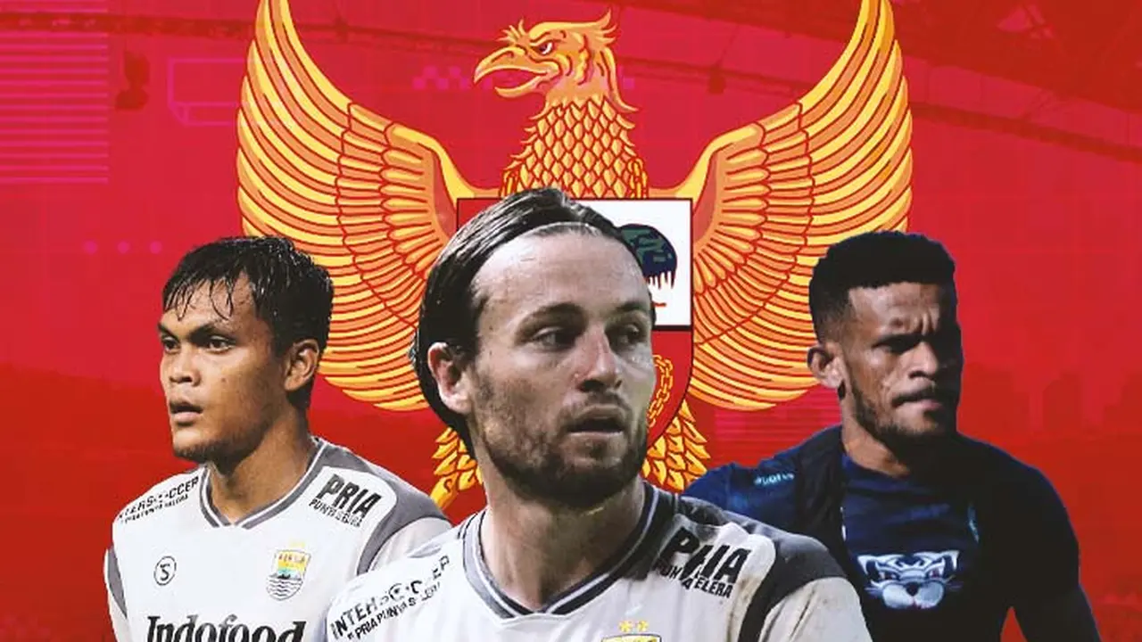 Timnas Indonesia - Rachmat Irianto, Marc Klok, Ricky Kambuaya, Persib Bandung