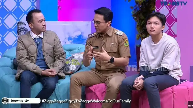 Sahrul Gunawan saat tampil di acara Brownies
