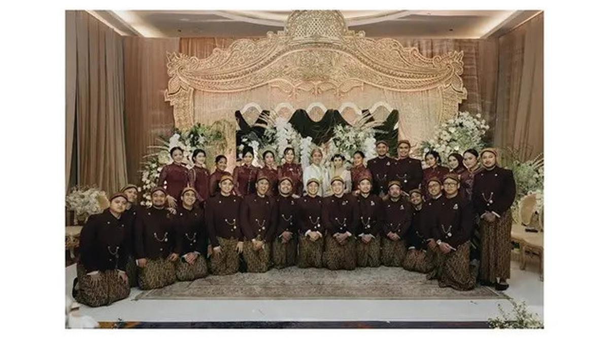 6 Potret Pernikahan Sangun Ragahdo, Aaliyah dan Thariq Jadi Pengiring Pengantin