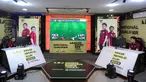 Sejumlah peserta berkompetisi dalam seleksi nasional atau Indonesia National Qualifier FIFAe World Cup 2024 yang berlangsung di Point Arena, Jakarta Selatan, Sabtu (02/11/2024). (Bola.com/Bagaskara Lazuardi)