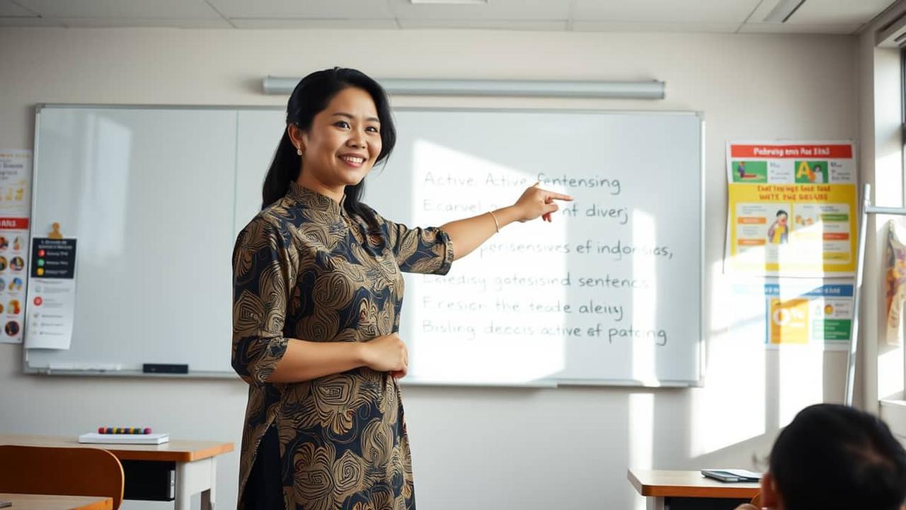 contoh kalimat pasif dan aktif