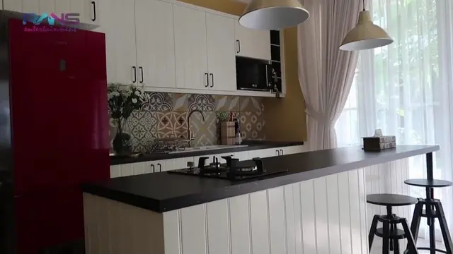 6 Potret Dapur Nagita Slavina Usai Direnovasi, Akuarium Besarnya Curi Perhatian