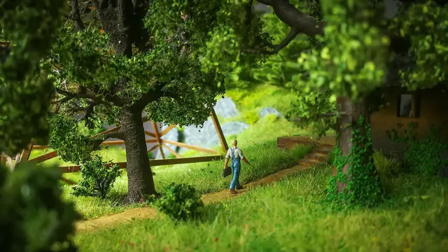 Pria Ini Ciptakan Sebuah Miniatur Desa Selama 2 Tahun, 6 Potretnya Bikin Takjub