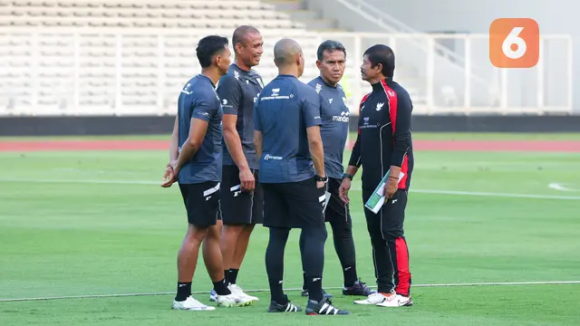 Foto: Timnas Indonesia U-22 Tancap Gas Gelar Latihan Perdana untuk SEA Games 2025