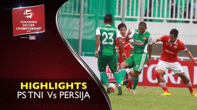 Video highlights TSC 2016 antara PS TNI vs Persija Jakarta yang berakhir dengan skor 1-2 di Stadion Pakansari.