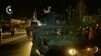 Pasukan Peshmerga di Kirkuk, Irak (RUDAW TV via AP)