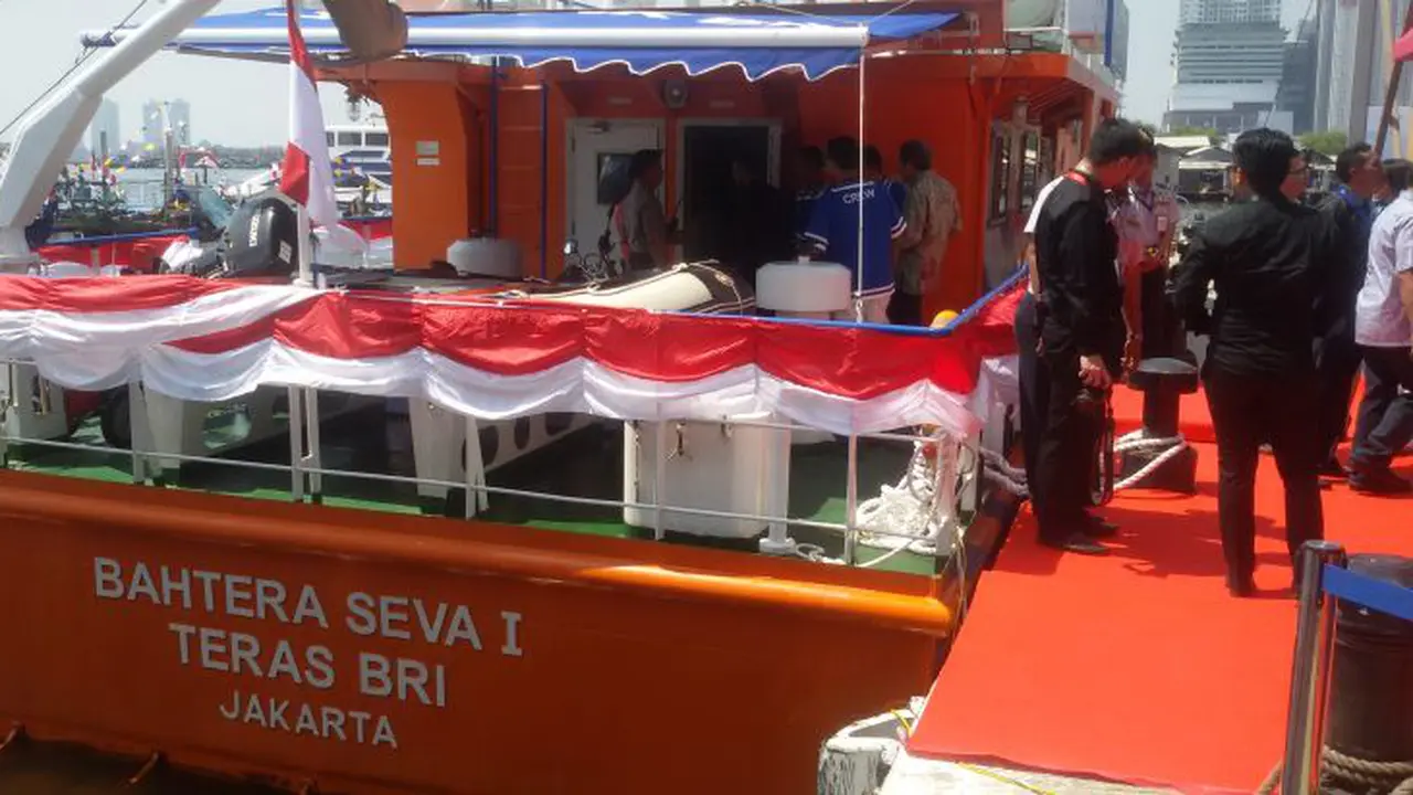BRI meluncurkan unit kerja operasional di atas kapal atau dikenal dengan Teras BRI Kapal.