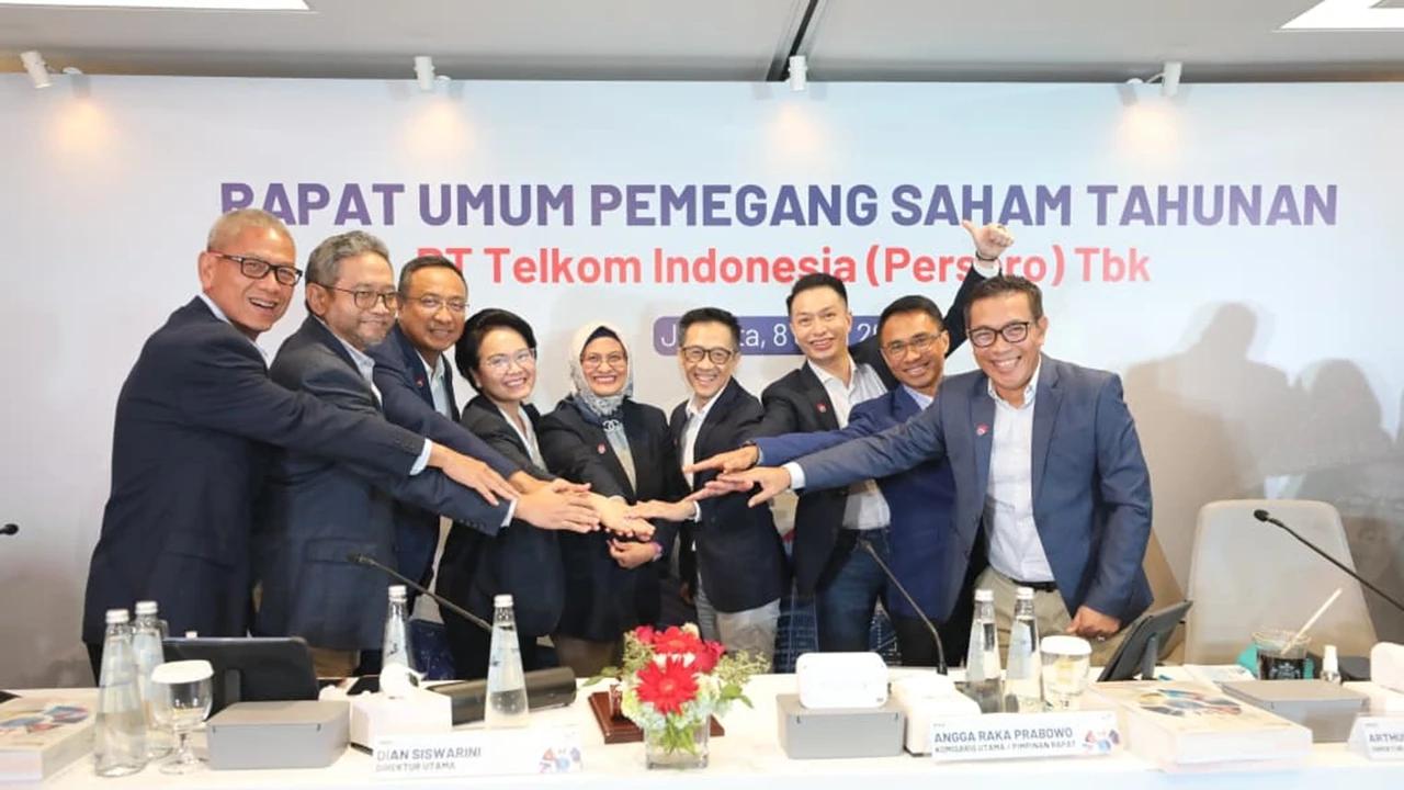 Tebar Dividen Jumbo dan Buyback Rp4 Triliun, Telkom Pertahankan Jajaran Direksi