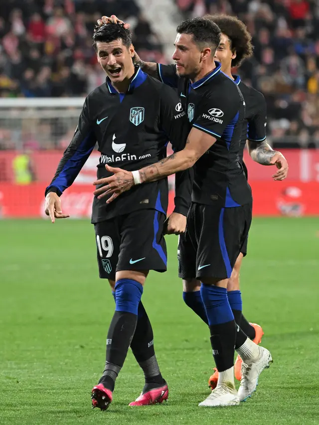 Liga Spanyol: Gol Tunggal Alvaro Morata Bawa Atletico Madrid Kalahkan Girona