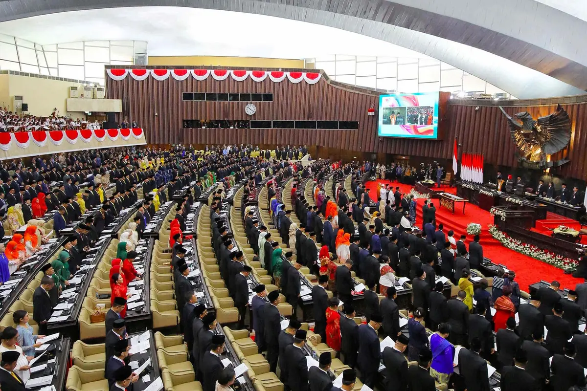 Sah, Ini Momen Pengucapan Sumpah dan Janji Anggota DPR 2024-2029
