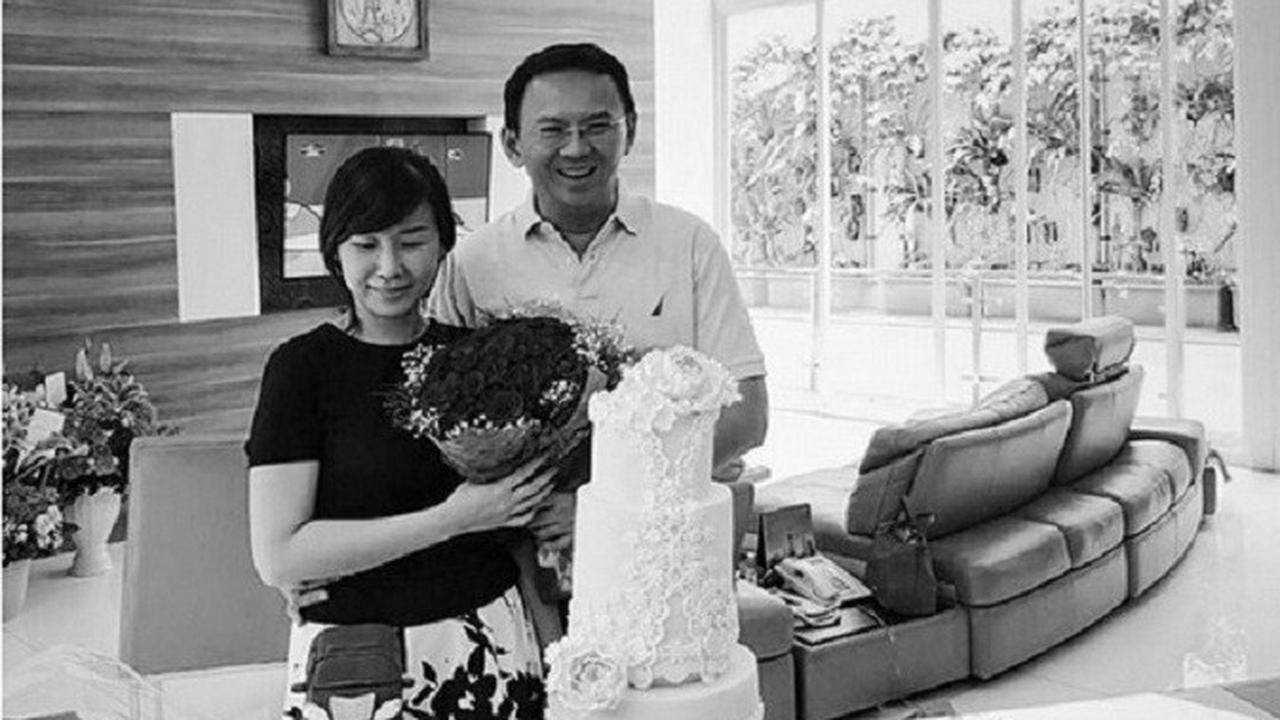 Veronica Tan Ultah dan Ahok