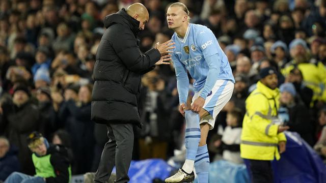 Erling Haaland - Pep Guardiola - Manchester City