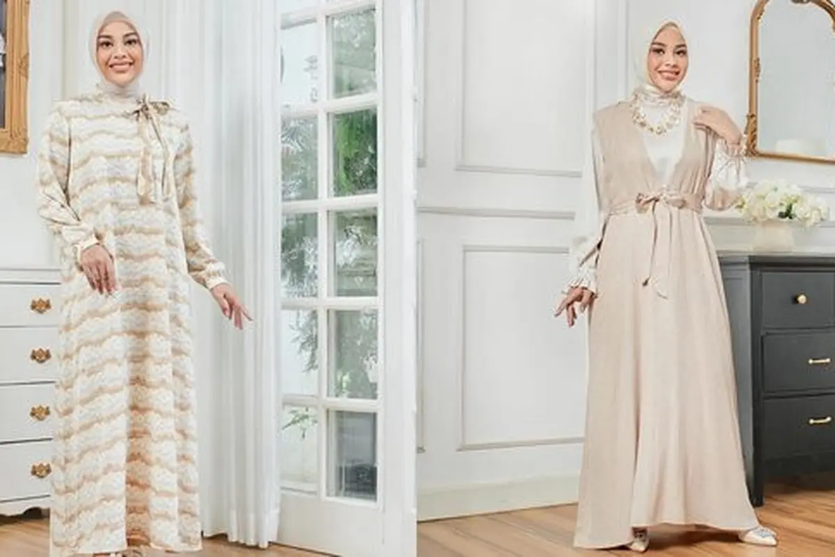 Gaya Hijab ala Aurel Hermansyah. (instagram/aurelie.hermansyah)