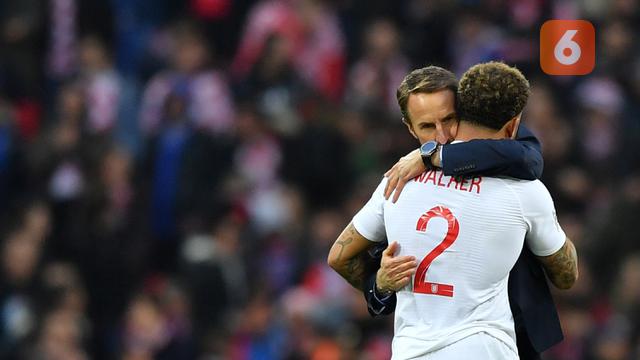 Pelatih Inggris, Gareth Southgate.