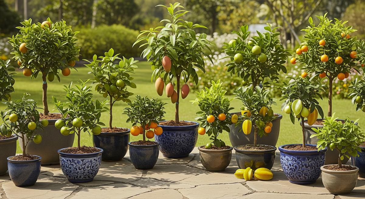 Cara Membuat Pohon Buah Mini Tetap Pendek Tapi Produktif/Gemini AI