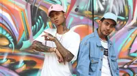 Young Lex dan Gamaliel GAC dalam pembuatan video klip terbaru mereka (Liputan6.com/Herman Zakharia)