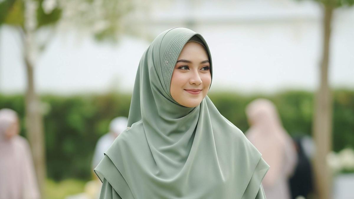 10 Model Gamis Sederhana Tapi Elegan Tren 2025, Tampil Stylish Tanpa Ribet di Berbagai Acara