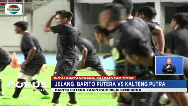 Barito Putra yakin mengalahkan Kalteng Putra, dalam laga Grup B Piala Presiden 2018 di Stadion Aji Imbut Kutai Kartanegara, Kalimantan Timur.