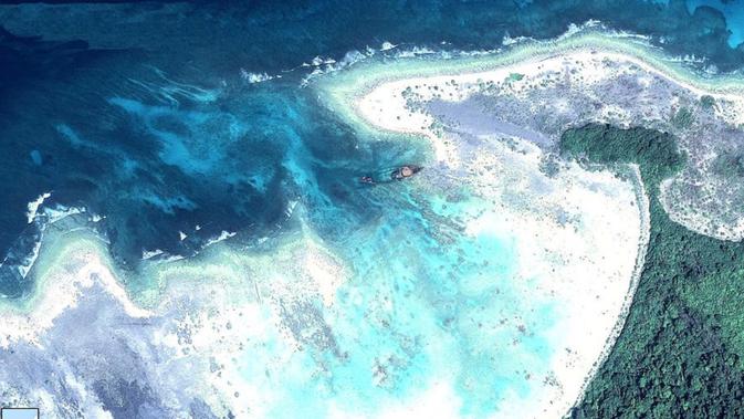 Tampak indah, North Sentinel Island ternyata dihuni oleh suku sentinelese yang kejam (Sumber foto: forbes)