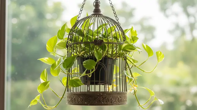 Sangkar Burung jadi Pot Gantung Dekoratif/Gemini AI