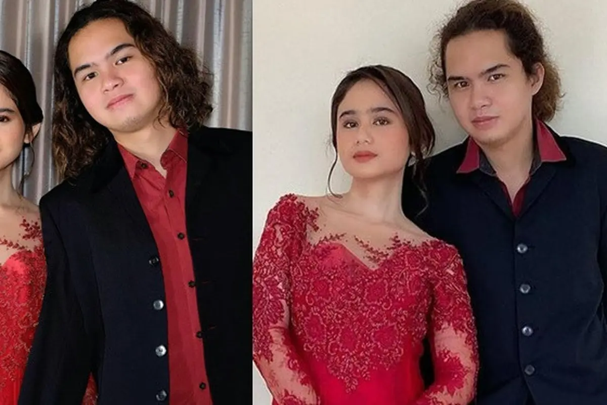 6 Potret Kebersamaan Tissa Biani dan Dul Jaelani saat Kondangan
