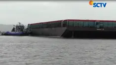 Korban yang tidak bisa berenang langsung tenggelam ke dasar sungai bersama kapal yang ia naiki.