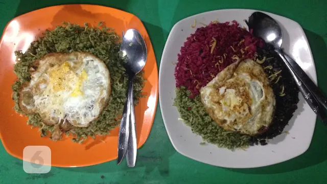 Nasi Goreng Warna-warni Thole Kitchen