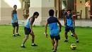 Latihan Timnas Indonesia Minggu (25/11/2012) di Hotel Horses Golden Palace, Kuala Lumpur, Malaysia.  tempat menginap Pemain Timnas Piala AFF 2012.