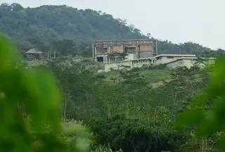 Proyek pembangunan Wisma Atlet di Hambalang (Achmad Sudarno/Liputan6.com)