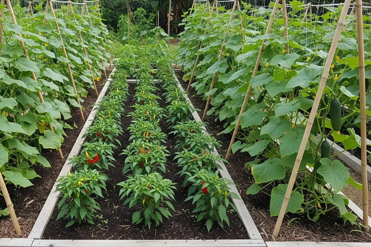 Ide Kebun Timun di Lahan 2x2 Tapi Panen Banyak