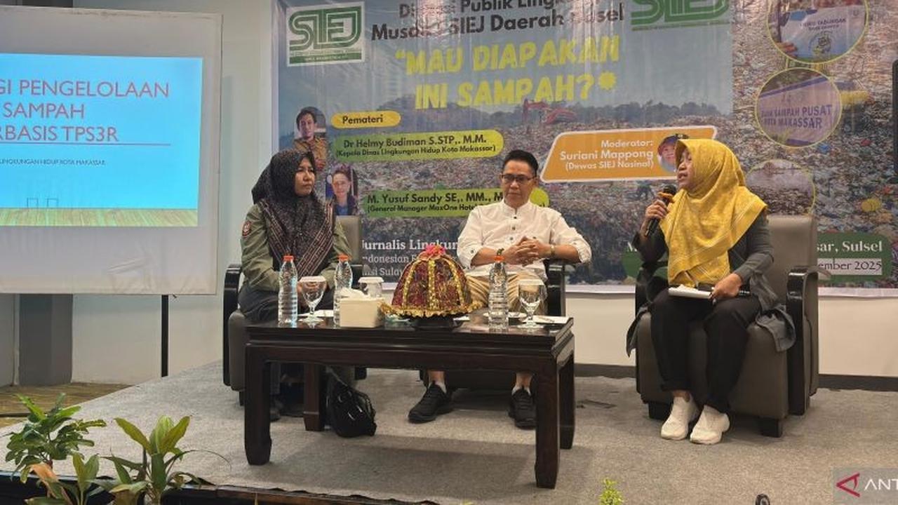 Fakta Unik: DLH Makassar Optimalkan 9 TPS3R, Sampah ke TPA Berkurang 200 Ton Sehari! Ini Strategi Pengelolaan Sampah Makassar