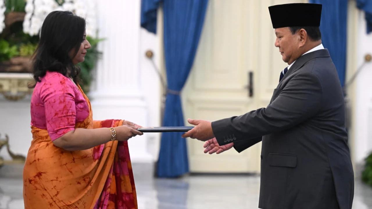 Prabowo Resmi Terima Surat Kepercayaan dari Delapan Duta Besar Negara Sahabat