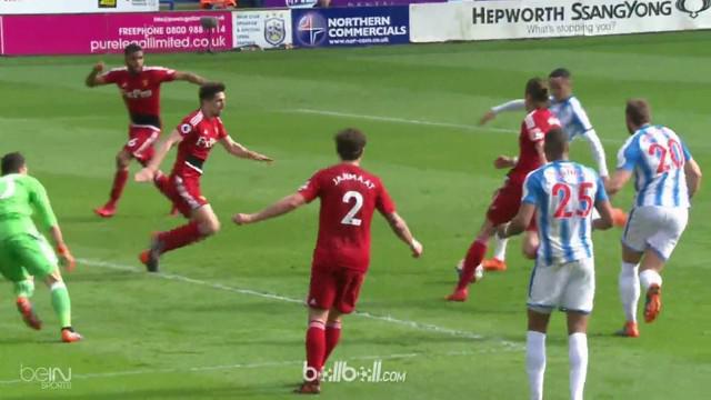 Thomas Ince menjadi super-sub untuk memenangkan Huddersfield 1-0 atas Watford, Sabtu (14/4). Ince yang merupakan putra kapten lege...