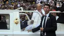 <p>Misa agung itu bertemakan Iman, Persaudaraan, dan Bela Rasa. (Liputan6.com/Herman Zakharia)</p>