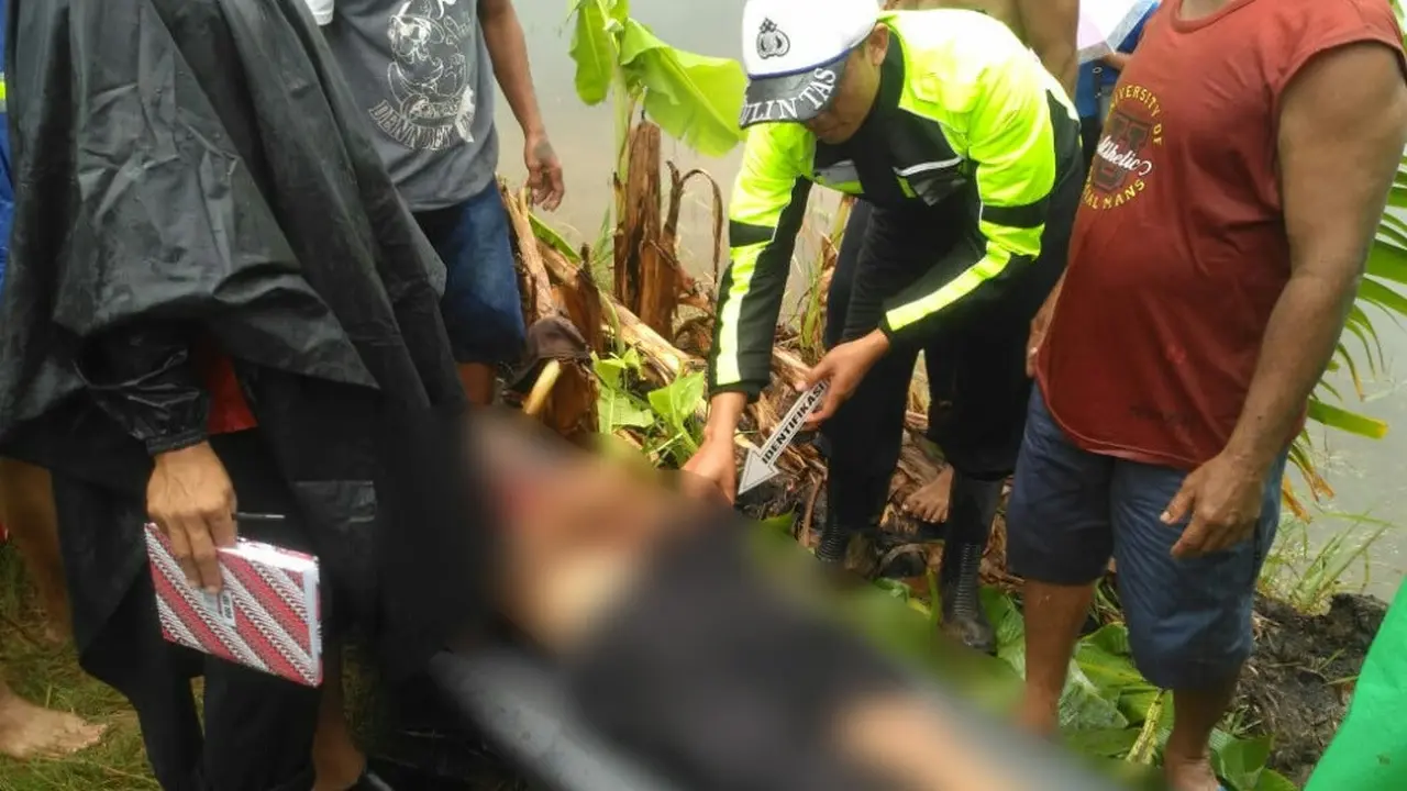 Pencari ikan tewas tersambar petir di Kebumen. (Foto: Liputan6.com/Polres Kebumen/Muhamad Ridlo)