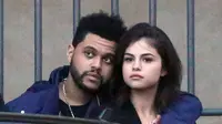 Pasangan Selena Gomez dan The Weeknd. (eonline.com)