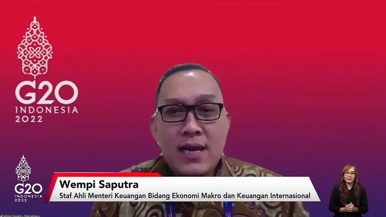 Staf Ahli Menteri Keuangan Bidang Ekonomi Makro dan Keuangan Internasional Wempi Saputra.