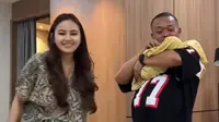 Sule Bertemu Cucu Pertama, Zairee Selina Quinlyn Kareema Febian (sumber: Instagram/semuatentangikylini)
