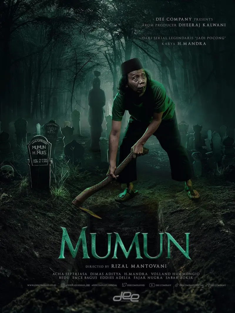 Poster film Mumun. (Foto: Dok. Instagram @deecompany_official)