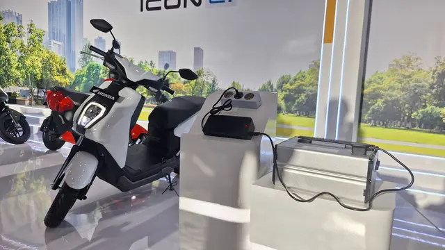 Baterai Honda ICON e: (Arief A/Liputan6.com)