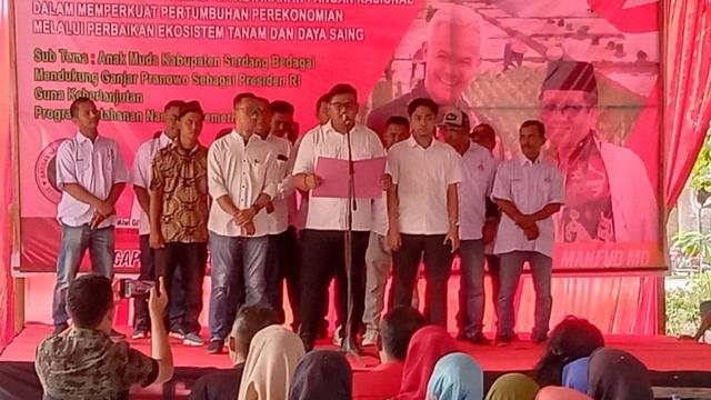 Deklarasi dukung Ganjar-Mahfud
