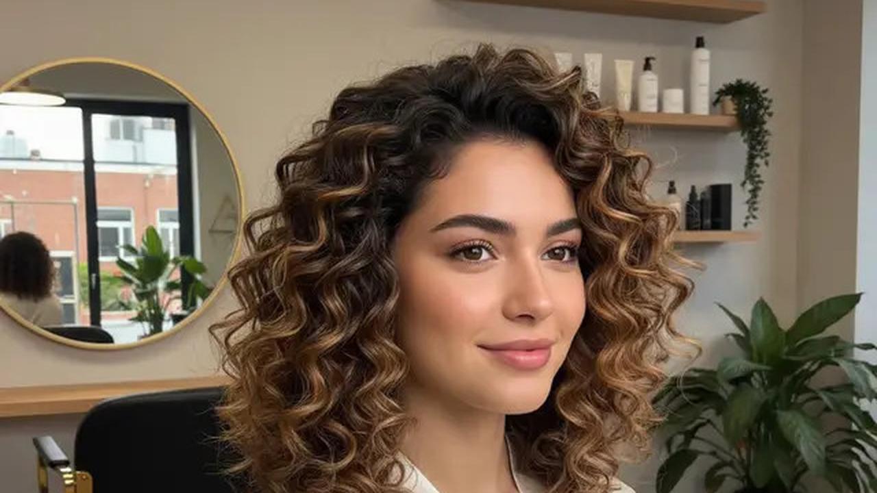 11 Gaya Rambut Keriting Medium Layer Tren Terbaru 2025, Tampil Fresh dan Rapi