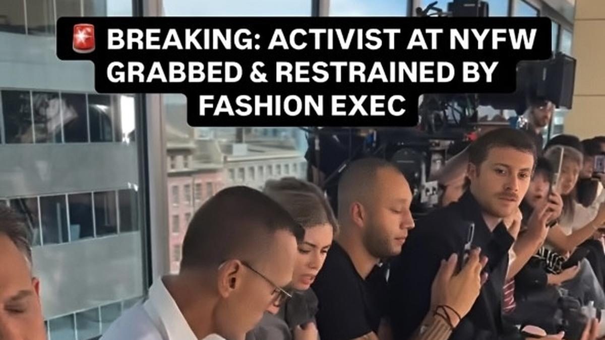 Bos Fashion Mundur Usai Terlibat Insiden dengan Aktivis PETA di NYFW 2027
