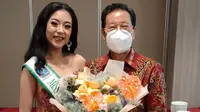 Jessica Grace Harvery Bakal Promosikan Kekuatan Pertanian Indonesia di Kontes Miss Eco International 2022. (Liputan6.com/Henry)