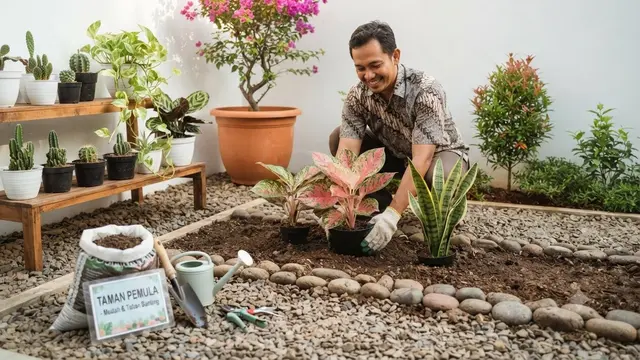 Cara Membuat Taman di Rumah dari Nol