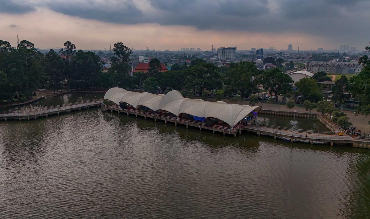 FOTO: Situ Cipondoh Hadirkan Fungsi Konservasi Air dan Wisata di Tengah Kota Tangerang