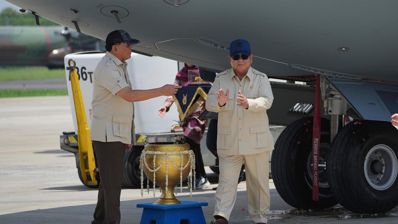 FOTO: Presiden  Prabowo Resmikan A400M, Pesawat Jumbo Baru TNI AU