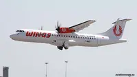 Gunung Kelud Meletus, Wings Air Batalkan Dua Penerbangan