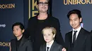 Sebagai seorang sahabat, ia juga berharap setelah Brad Pitt dipertemukan dengan keenam anaknya akan membawa dampak baik untuk permasalahan yang sedang dihadapinya ini. (AFP/Bintang.com)