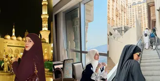 Tasya Farasya melewatkan pergantian tahun dengan melangsung ibadah Umroh. Penampilannya menjadi sorotan tersendiri lantaran wajahnya yang seperti warga lokal dan deretan tas branded yang dikenakannya [@tasyafarasya]